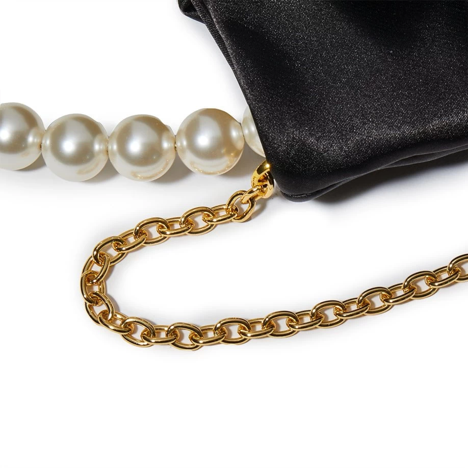 JET MARLOWE SATIN EVENING POUCH - Image 8