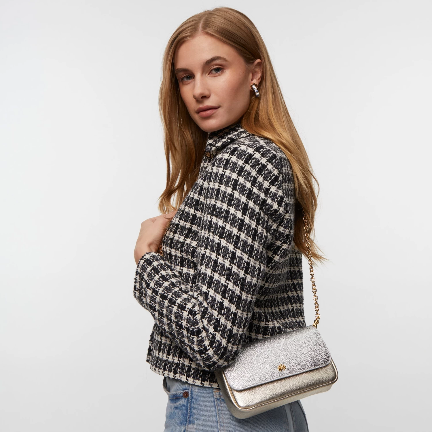 MIXED METALLIC BELEN COLORBLOCK BELT BAG - Image 4