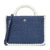 NAVY MAYA MINI TOTE