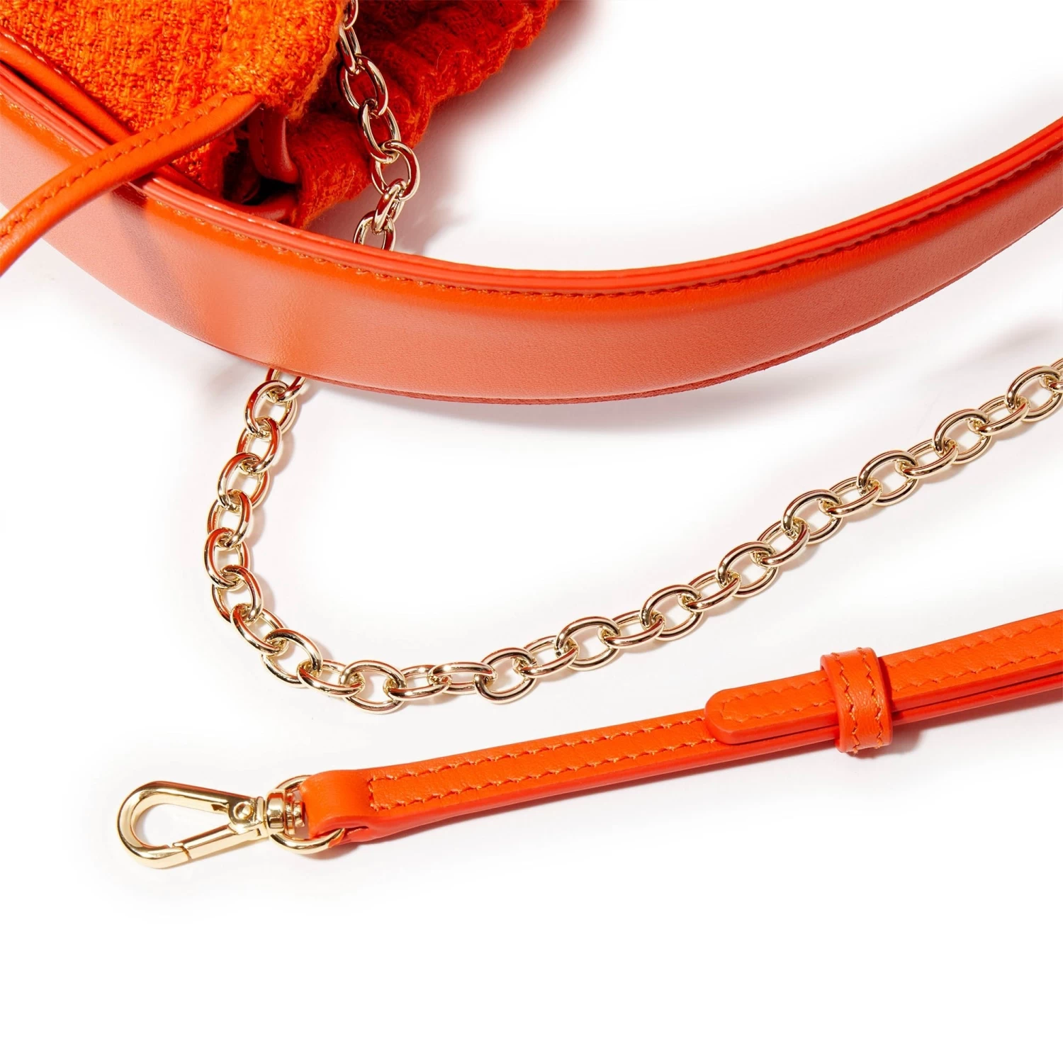 PERSIMMON CARLOTTA DRAWSTRING MINI SATCHEL - Image 6