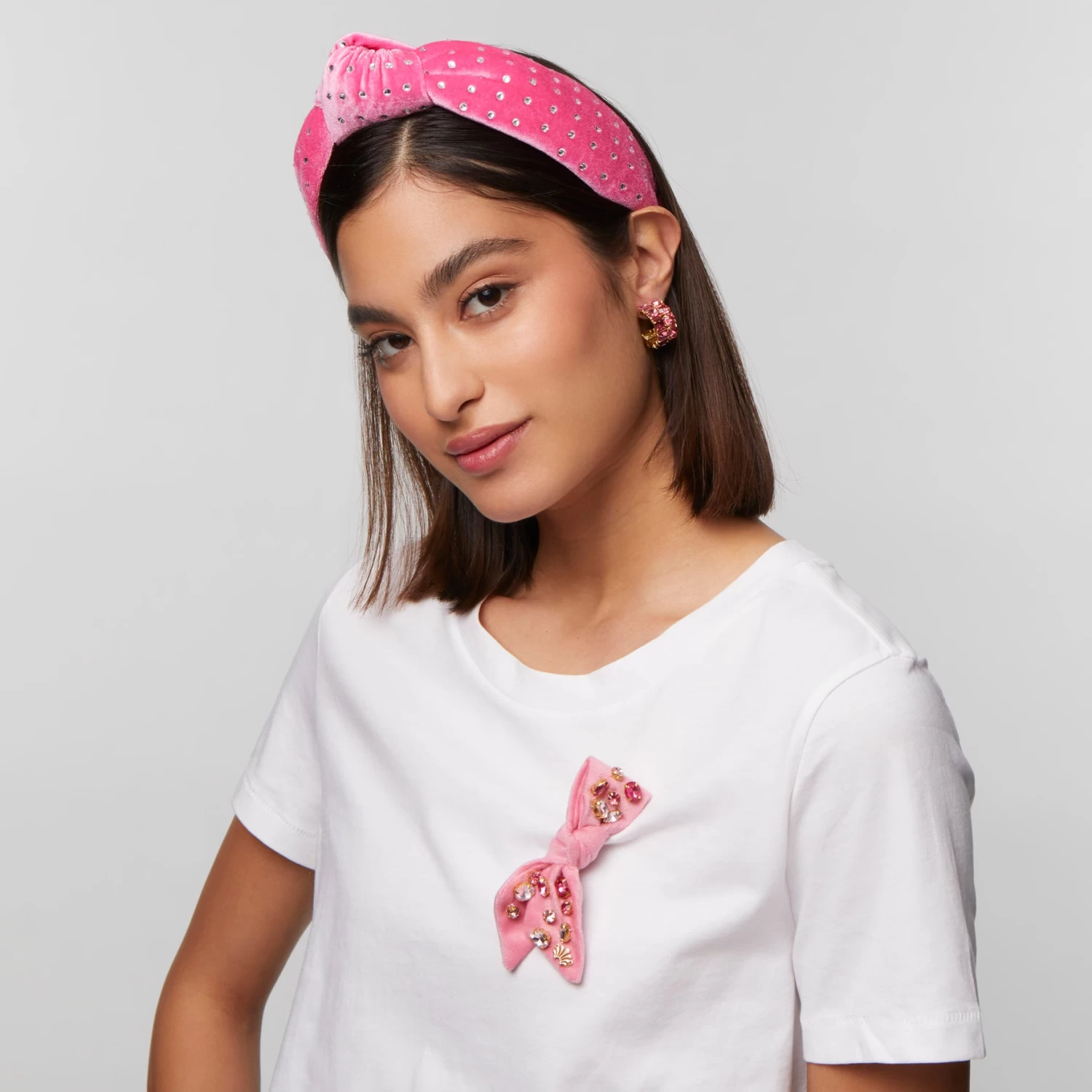 PINK EMBELLISHED AWARENESS RIBBON - Image 4