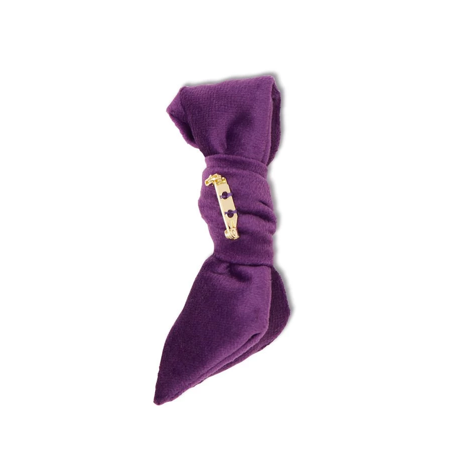 PURPLE EMBELLISHED AWARENESS RIBBON - Image 3