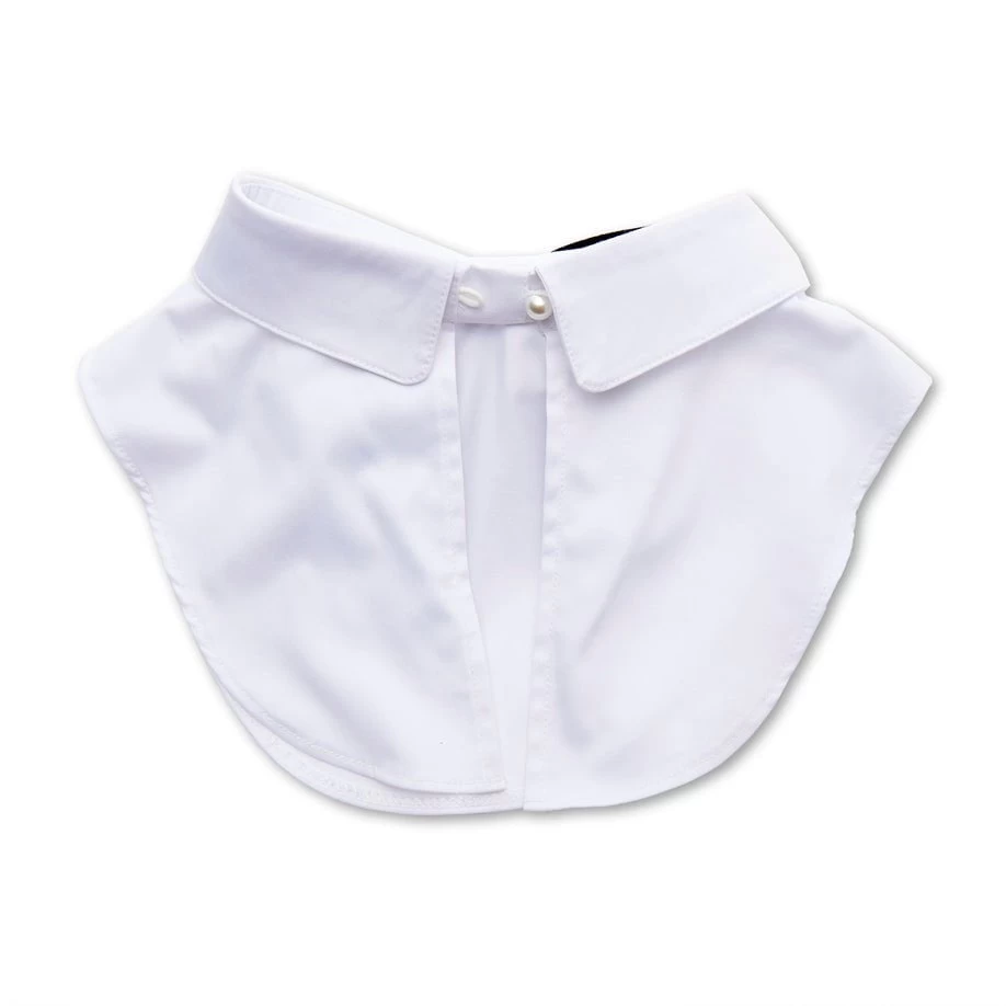 WHITE KIRA VELVET BOW COLLAR - Image 3