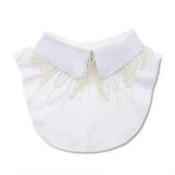 WHITE PEARL DRIP COLLAR