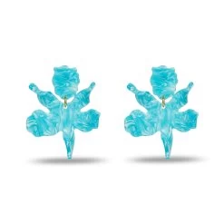 OCEAN COVE SMALL PAPER LILY EARRINGS