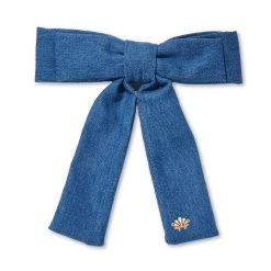 LIGHT DENIM ANTOINETTEBOW BARRETTE
