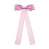 LIPSTICK PINK JANE BOW BARRETTE