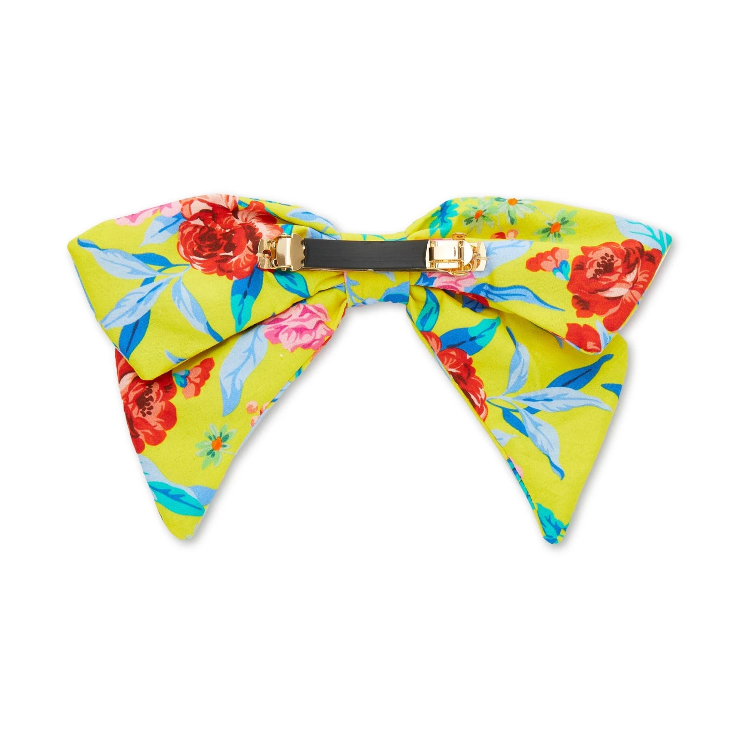 MATILDA BLOOM PRINTED BOW BARRETTE - Image 2