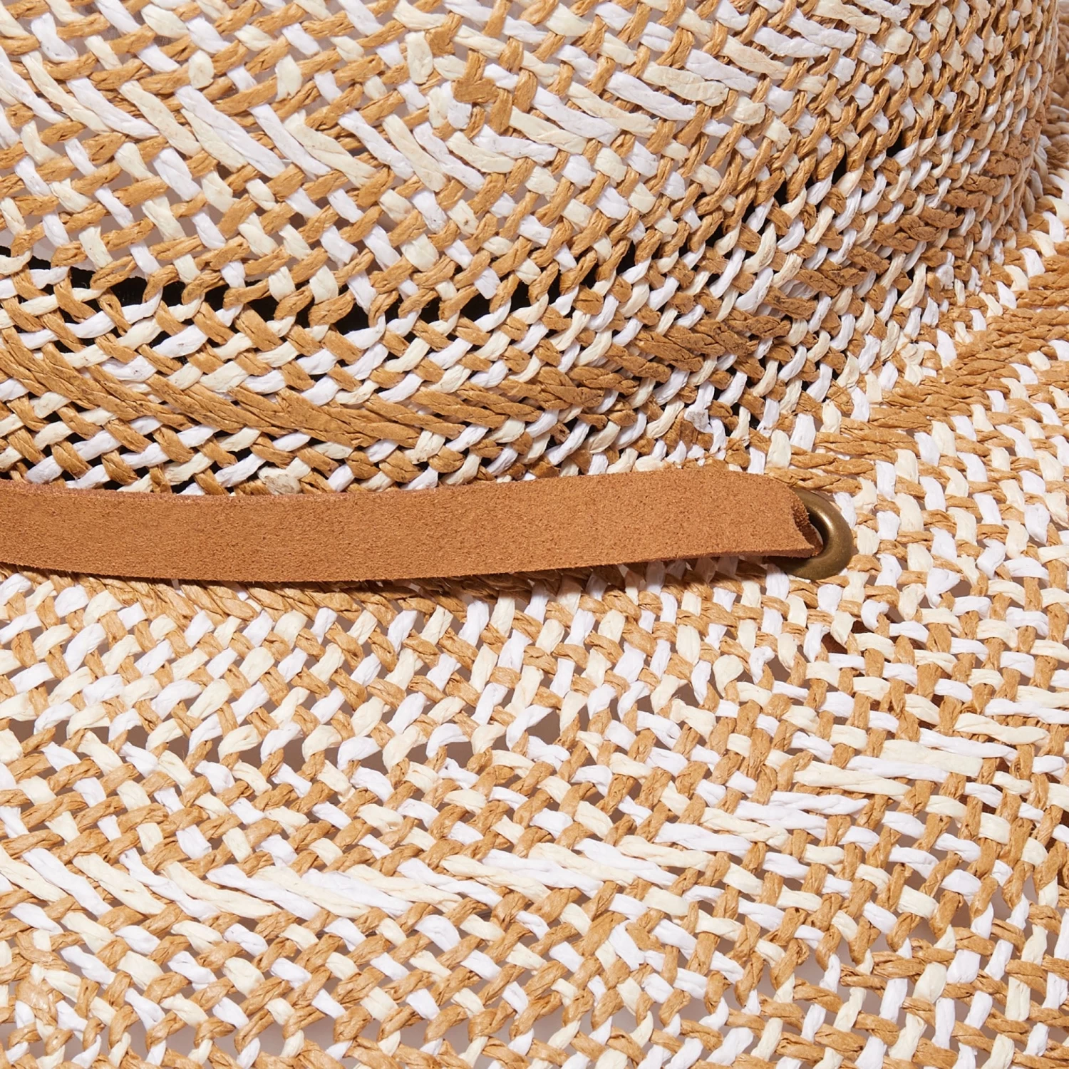 PECAN STRAW WOVEN HAT - Image 3