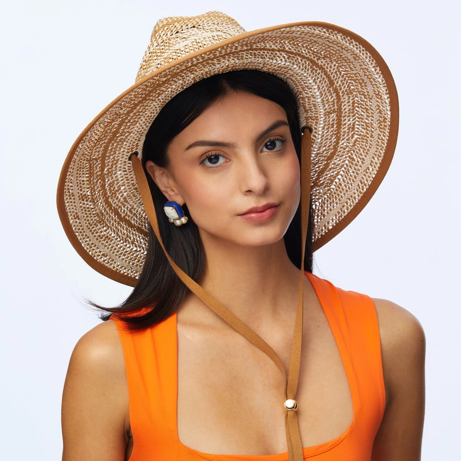 PECAN STRAW WOVEN HAT - Image 2