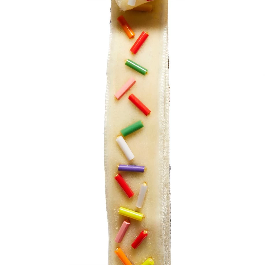 BUTTERCREAM EMBELLISHED BARDOT SLIM RIBBON HEADBAND - Image 5