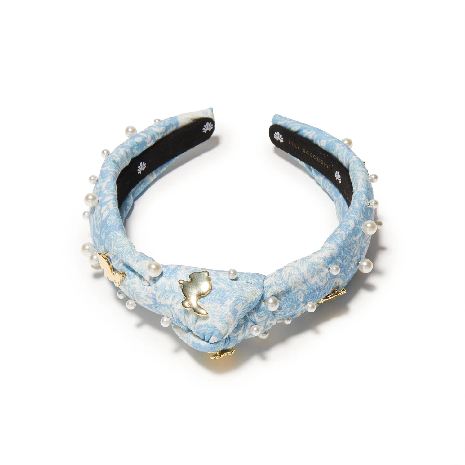BLUE EMBELLISHED BUNNY KIDS HEADBAND - Image 3