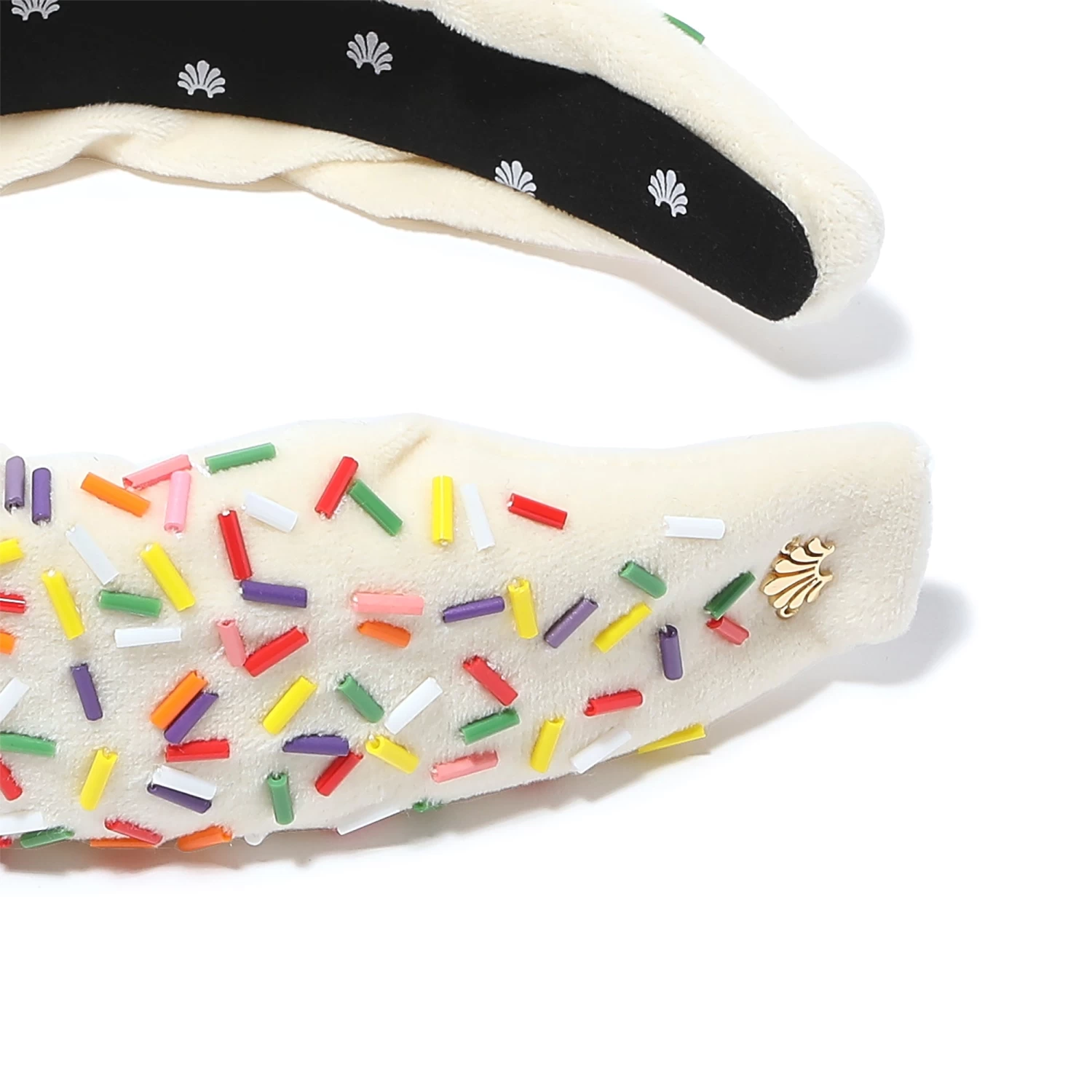 BUTTERCREAM BIRTHDAY CAKE KNOTTED HEADBAND - Image 3