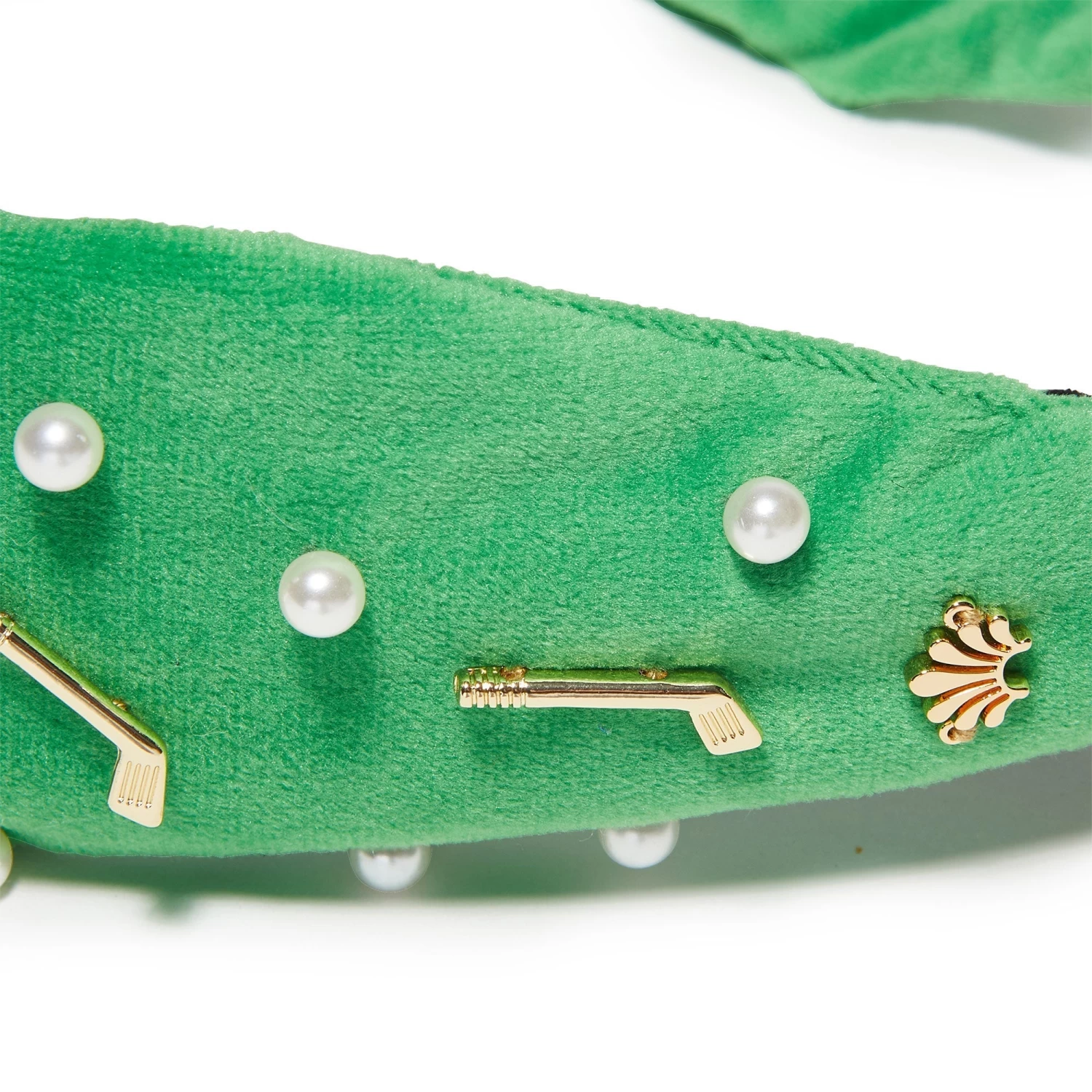 GRASS GREEN GOLF KNOTTED HEADBAND - Image 3