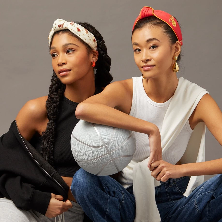 IVORY MIAMI HEAT EMBELLISHED KNOTTED HEADBAND - Image 6