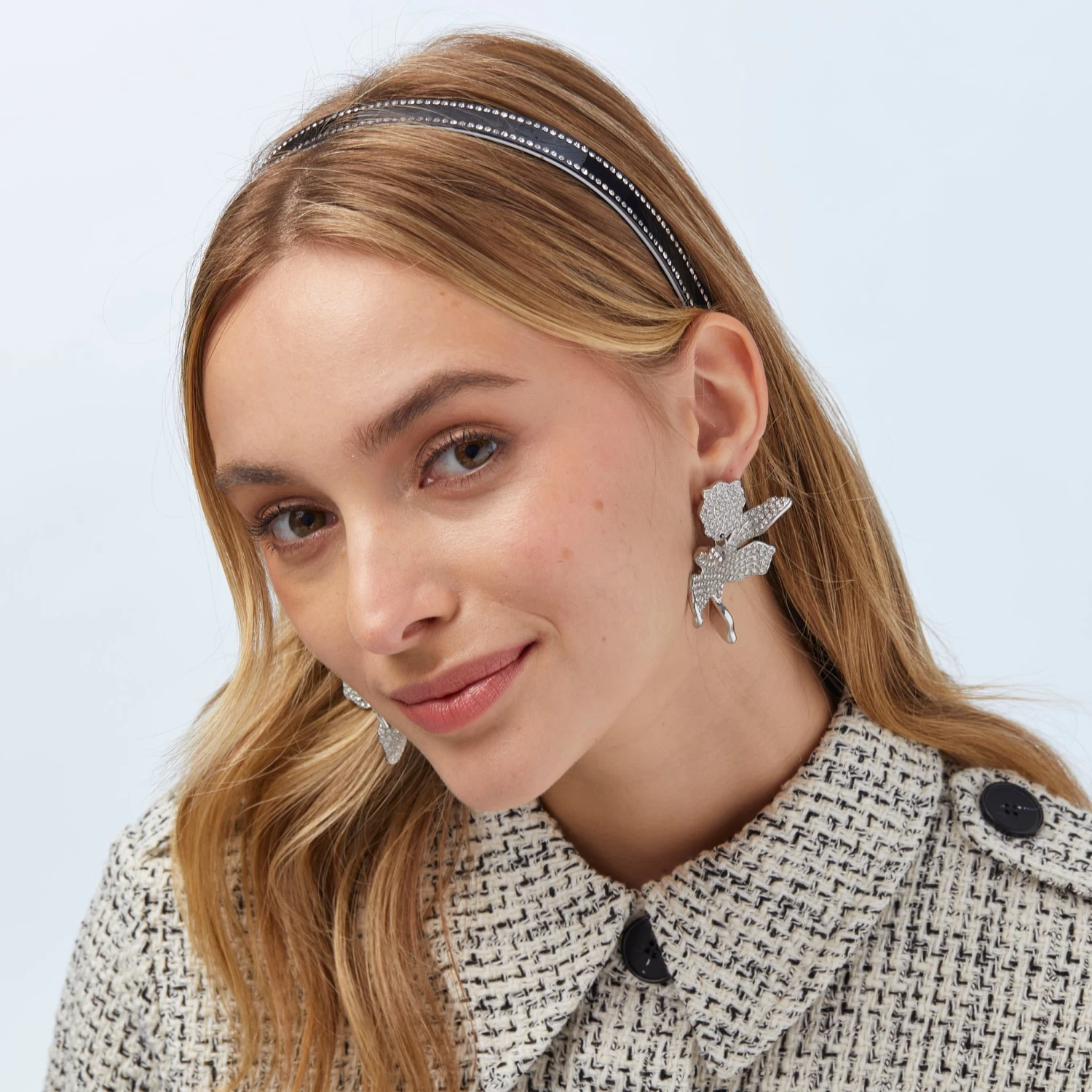 JET JENNA CRYSTAL ACETATE HEADBAND - Image 2