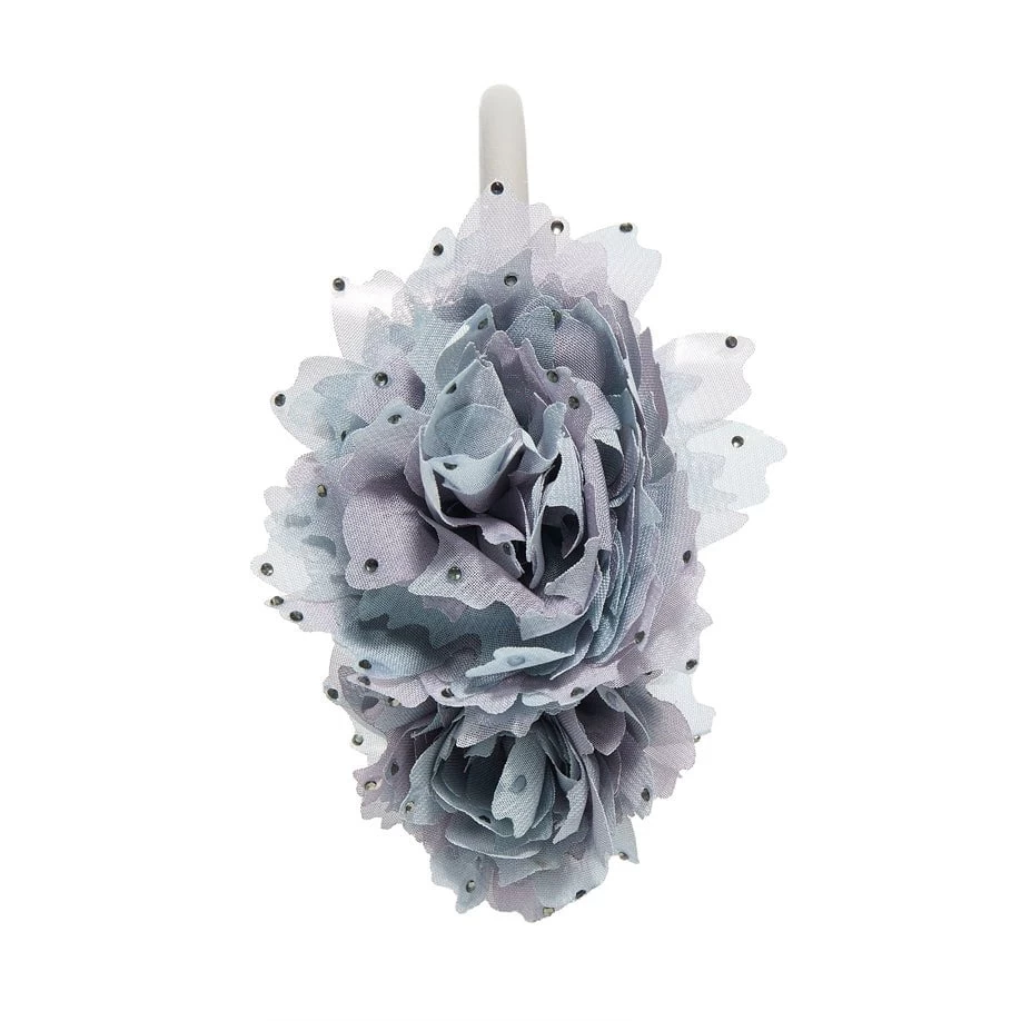 LELE X SJP ANTHRACITE PEONY BOUQUET HEADBAND - Image 3
