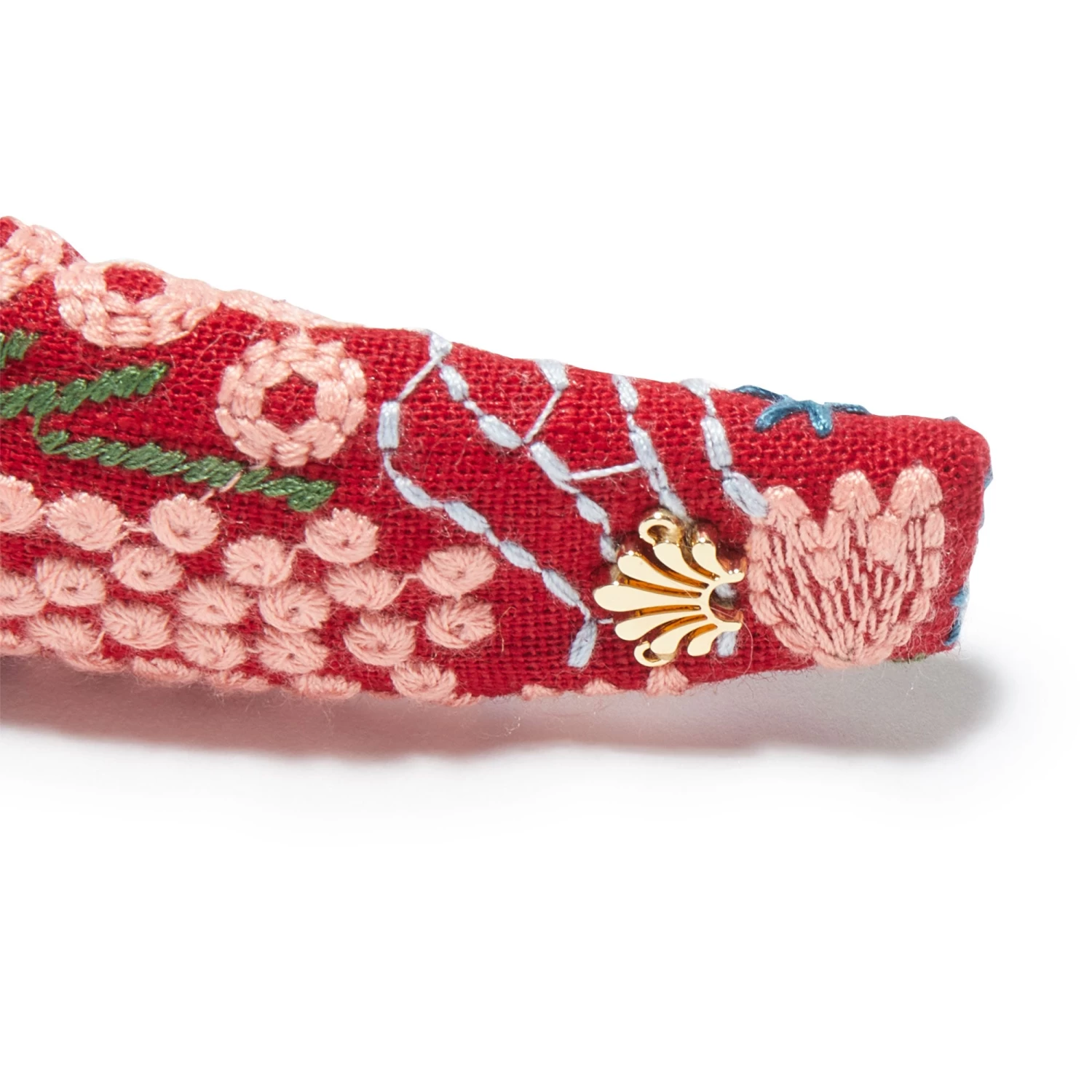 RUBY KIDS MEADOW EMBROIDERED KNOTTED HEADBAND - Image 2