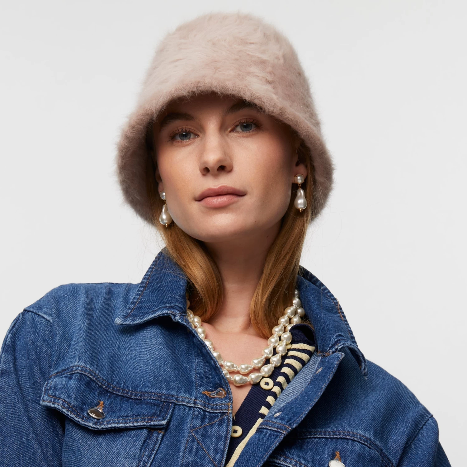 PEARL JACKIE DOUBLE ROW NECKLACE - Image 3