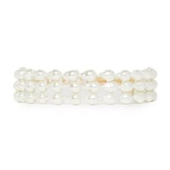 PEARL DIANA TRIPLE ROW CHOKER NECKLACE