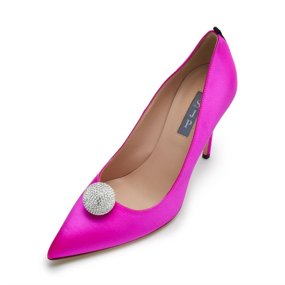 LELE X SJP CRYSTAL PAVE SHOE CLIPS - Image 3