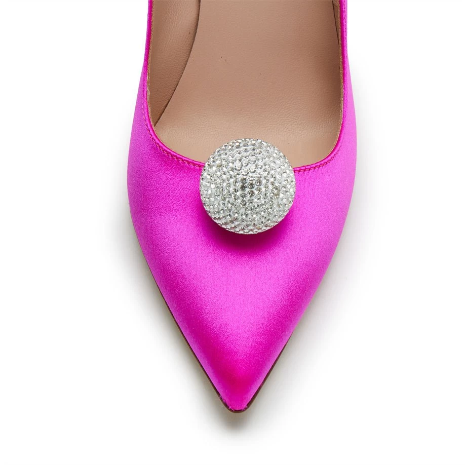 LELE X SJP CRYSTAL PAVE SHOE CLIPS - Image 4