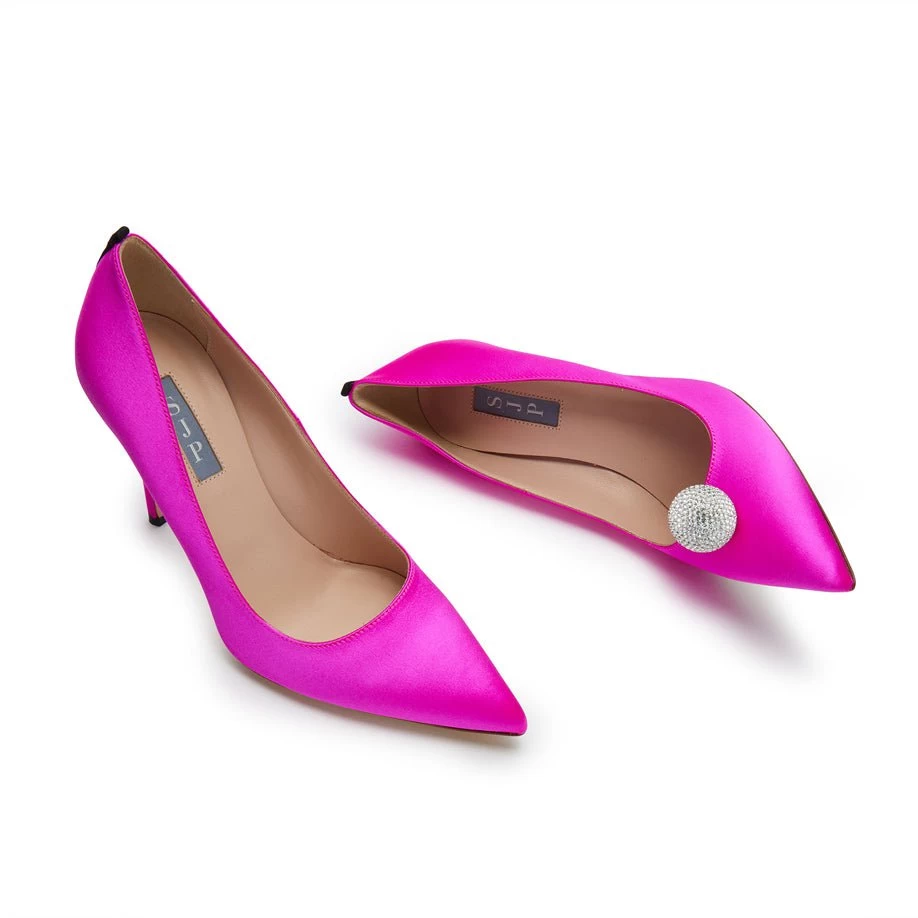 LELE X SJP CRYSTAL PAVE SHOE CLIPS - Image 5