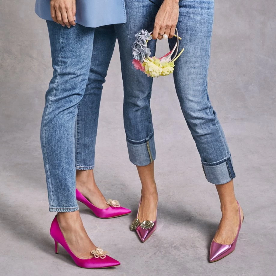 LELE X SJP NOISETTE AZALEA SHOE CLIPS - Image 4