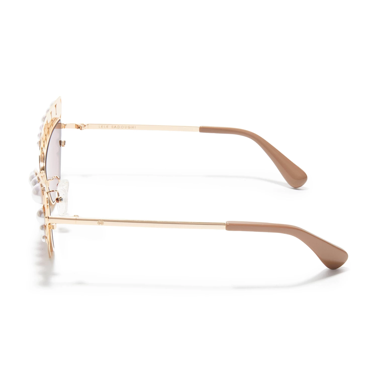 GOLD ELTON CAT-EYE SUNGLASSES - Image 5