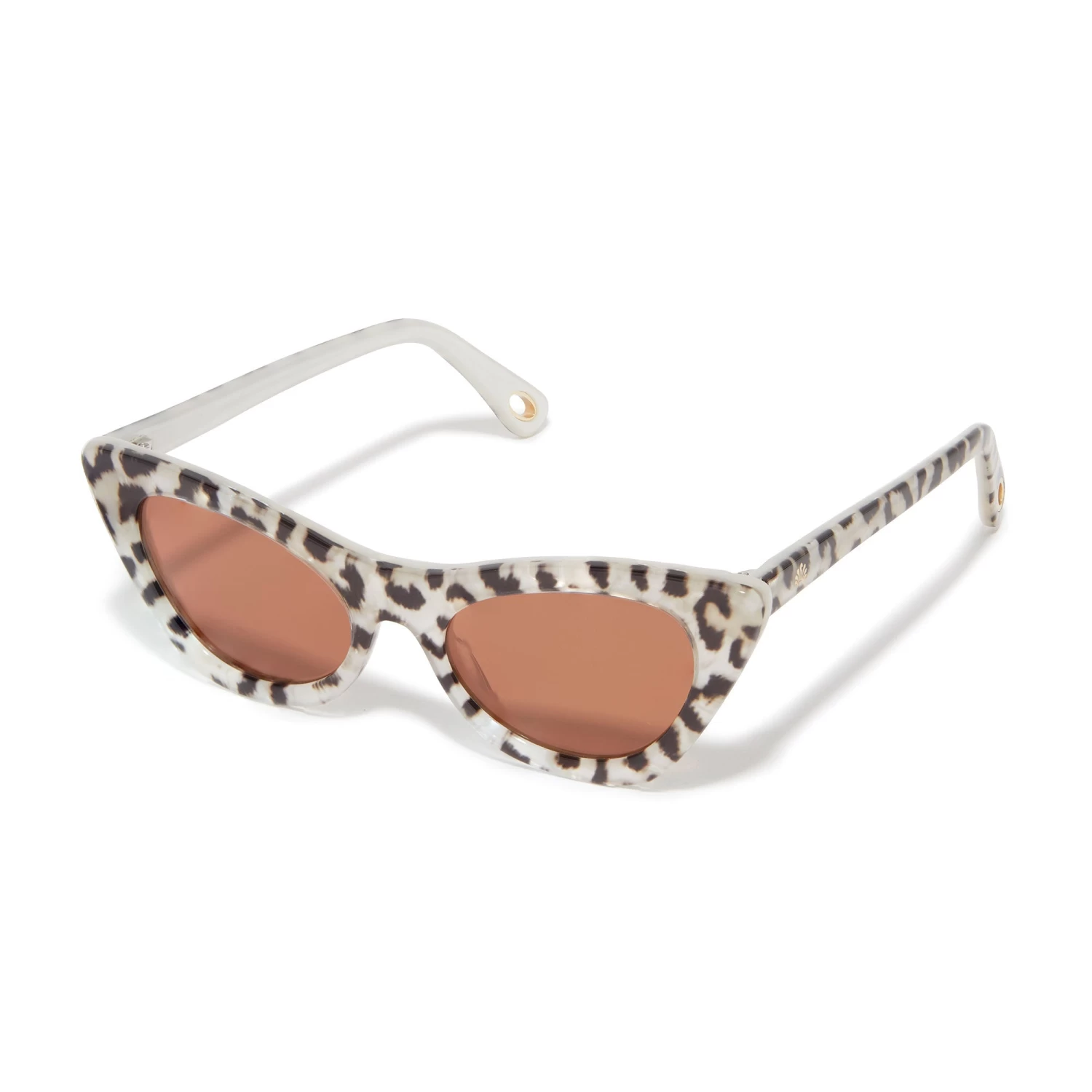 LEOPARD DOWNTOWN CAT-EYE SUNGLASSES - Image 3