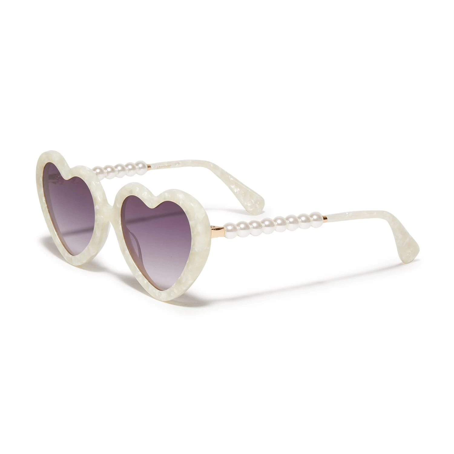 MOTHER OF PEARL SWEETHEART SUNGLASSES - Image 3